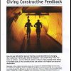Giving Constructive Feedback: Skill Builder Booklet